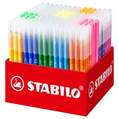 Stabilo  Vláknový fix STABILO Trio A-Z - 240 ks box - 20 různých barev