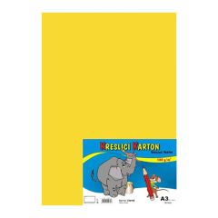 CARTA  Karton kreslící A3 180g / 50 listů žlutý