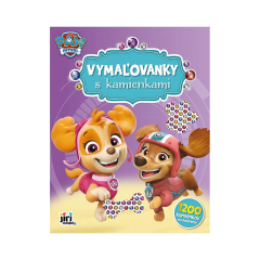 Vymalovánky s kamínky - Tlapková patrola A4