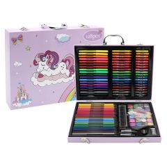 Výtvarná sada v kufříku 128 ks - Unicorn /Space