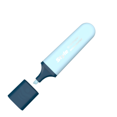 centropen  Zvýrazňovač CENTROPEN 6252 Style Pastel (klínový hrot 1-4,6 mm) - tyrkysová