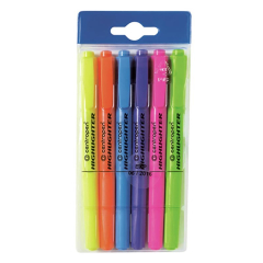 centropen  Zvýrazňovač CENTROPEN 8722 FAX sada 6