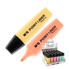 Zvýrazňovač M&G Point Liner Pastel, mix barev
