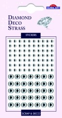 kamínky DDS 160093 Transparent beads