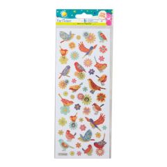 DO samolepky CPT 805258 Birds & Flowers