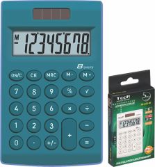 kalkulačka KW TR-252-B 8 míst modrá 120-1771