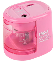 Eagle  ořezávátko stolní Eagle elektrické USB na 2 tužky růžové 130-1916