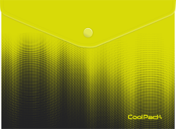 CoolPack  desky s drukem Patio CP A4 neon žluté (357)