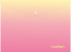 CoolPack  desky s drukem Patio CP A4 pastelové růž./žlu. (371)