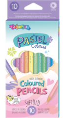 pastelky Colorino kulaté pastel 10ks