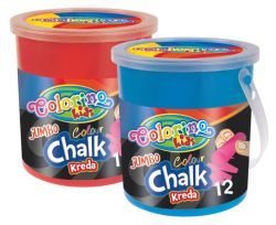 křídy Colorino chodníkové 12ks v kyblíku