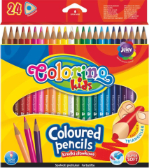 Colorino  pastelky Colorino trojhranné  24ks