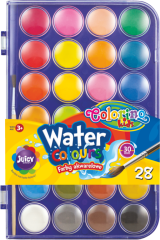 Colorino  barvy vodové Colorino 27mm 28ks