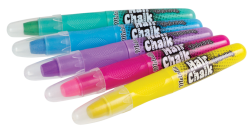 pastely Colorino křídové metalické do vlasů 5ks