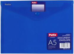 desky s drukem Patio A5 s ident.modré