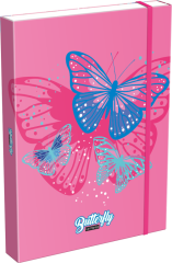 LIZZY  box na sešity A5 Lollipop Butterfly Pink 22958157