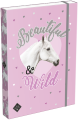 box na sešity A4 Wild Beauty Purple 23052310