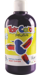 barva temperová Toy color 0.5 l  černá 24