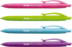Milan  kuličkové pero Milan P1 touch  mix barev