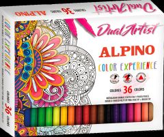 popisovače Alpino dual artist set 36ks 000176