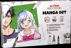 popisovače Alpino Manga set 25ks 001088