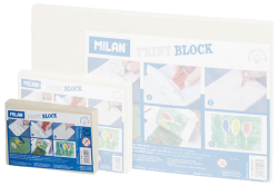 Milan  linorit blok gumy  7,2x11,4x0,9 cm Milan