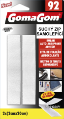 suchý zip GG 2cmx20cm bílý