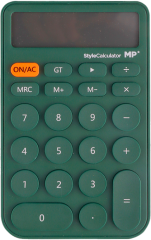 kalkulačka MP 12 míst zelená PE033-3 blistr