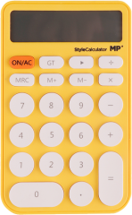 kalkulačka MP 12 míst žlutá PE033-4 blistr