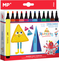 popisovače MP jumbo Trikids 12ks PP891