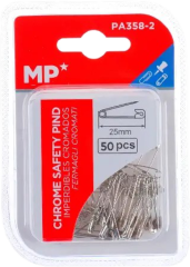 špendlíky zavírací 25mm 50ks MP PA358-2 blistr