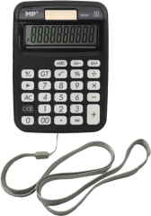 kalkulačka MP 10 míst černá PE026 blistr