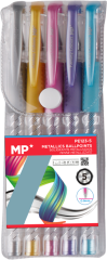 popisovač gel metallic 5ks PE123-5