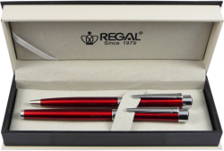 Regal  kuličkové pero + roller Katherine - červená