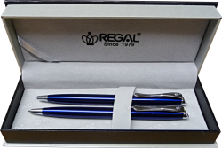 Regal  kuličkové pero + mikrotužka Arachne - modrá