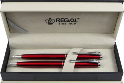 Regal  kuličkové pero + mikrotužka Arachne - červená