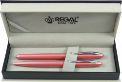 Regal  kuličkové pero + roller Alice - růžová