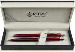 Regal  kuličkové pero + mikrotužka Reef - červené