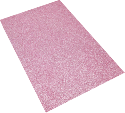 Tempus  pěnová guma A4 glitr růžová pastel EG-001