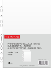Tempus  prospektový obal A4 40µm Tempus matný 100ks