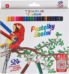 pastelky  Tempus 0324 trojhranné 24