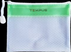desky se zipem A6 Tempus zelené