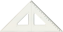 centropen  trojúhelník 16cm s kolmicí