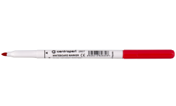 Značkovač Centropen 2507 stírací červený