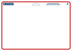 centropen  tabulka 7719 A4 oboustranná - na šířku