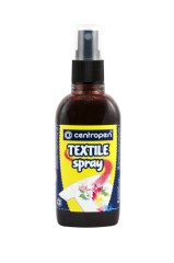 Barva na textil ve spreji Centropen 1139 110ml hnědý