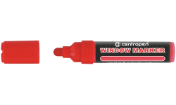 centropen  značkovač 9121 křídový červený 2-3mm