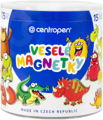 centropen  magnety veselé 9794/75ks - 15 motivů (530)