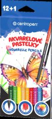 pastelky Centropen 9523/12 akvarelové