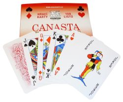 karty Canasta papír.krab.
